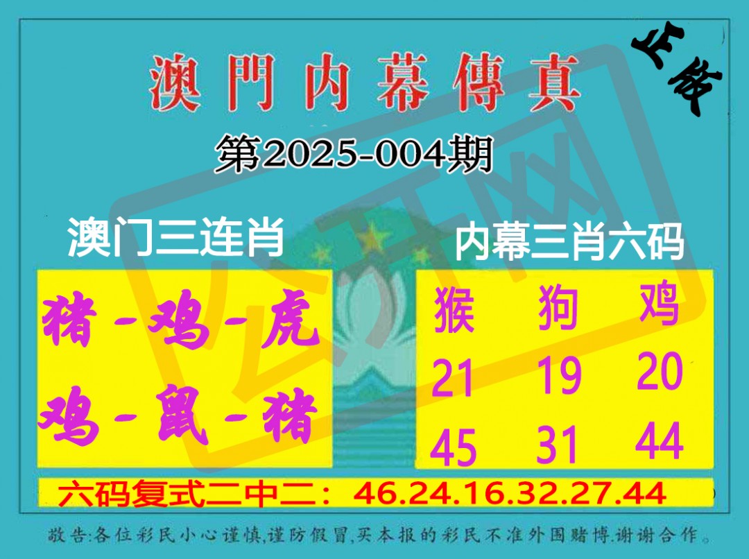 2025004期内幕传真三肖版