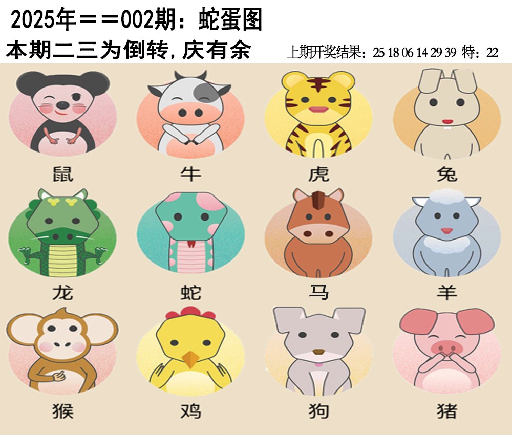 2025002期另版蛇蛋图