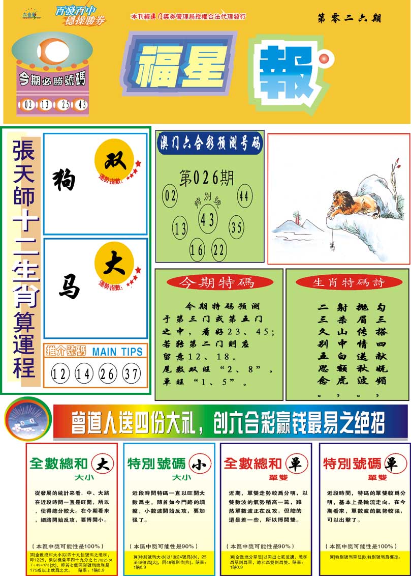 2025026期福星报