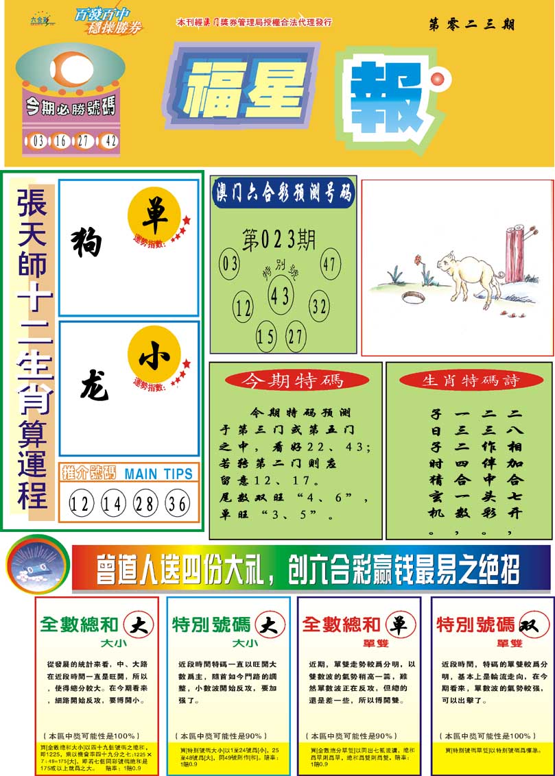 2025023期福星报