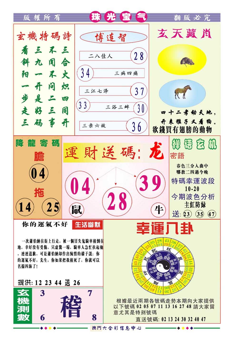 2025018期珠光宝气