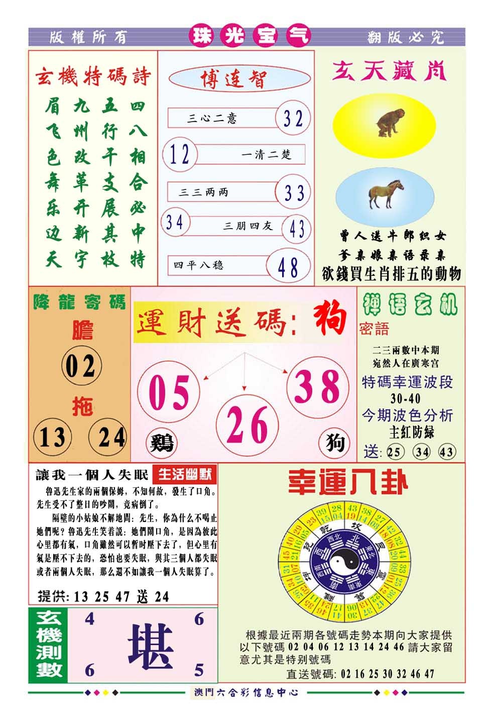 2025026期珠光宝气