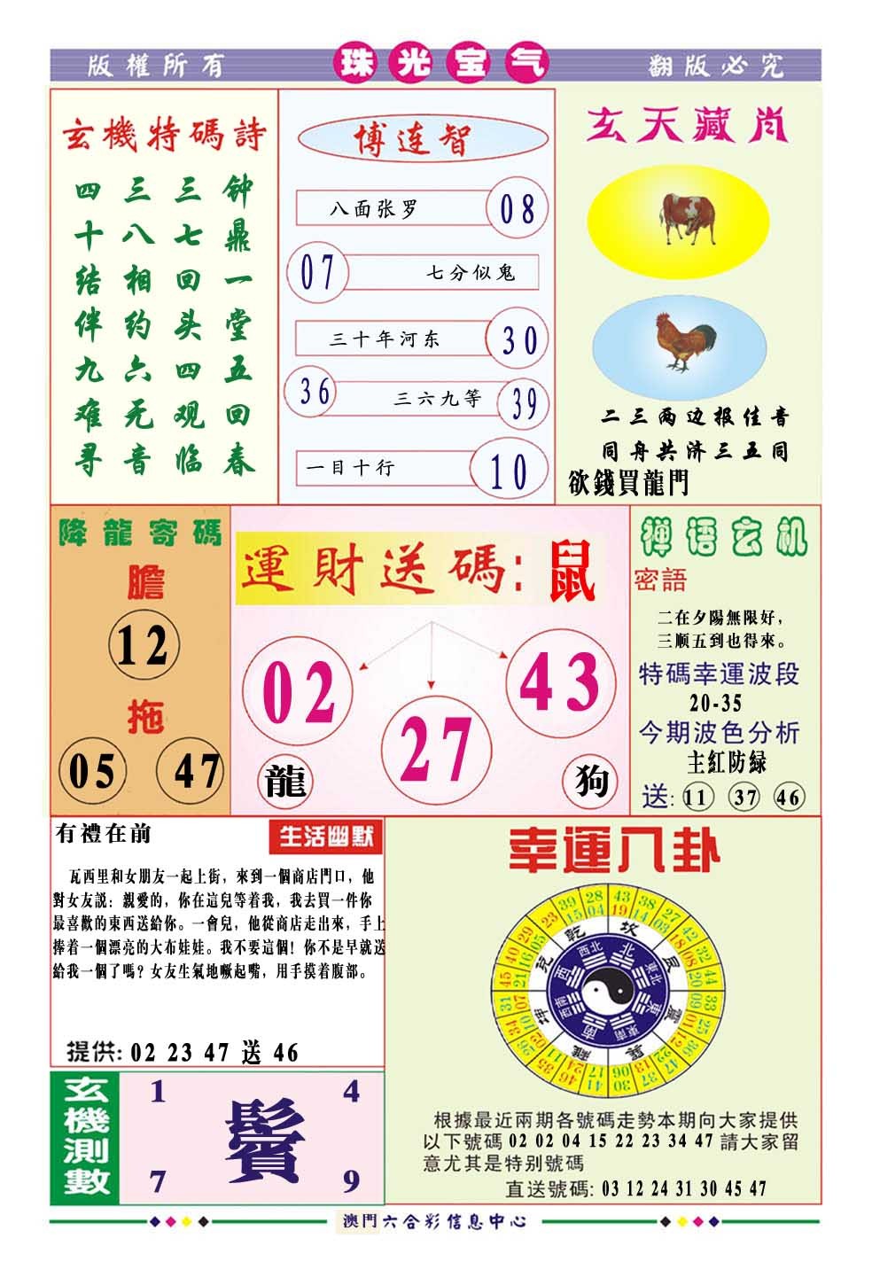 2025022期珠光宝气