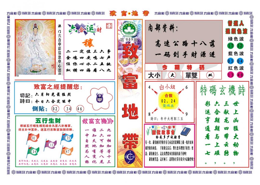 2025009期致富地带