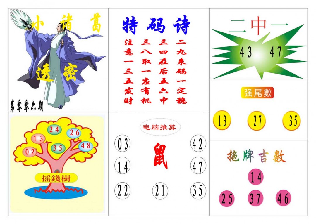 2025006期小诸葛