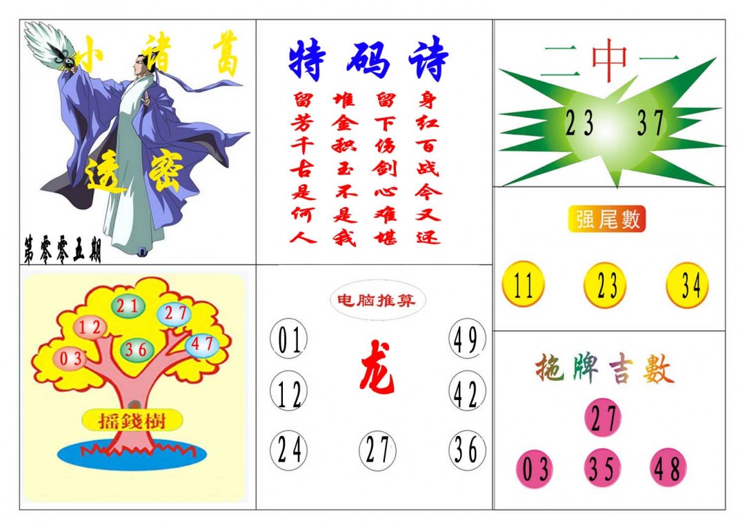 2025005期小诸葛