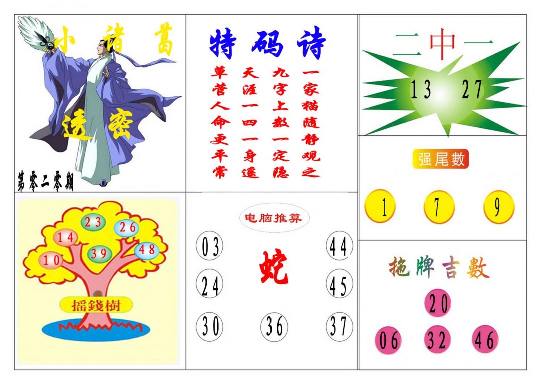 2025020期小诸葛