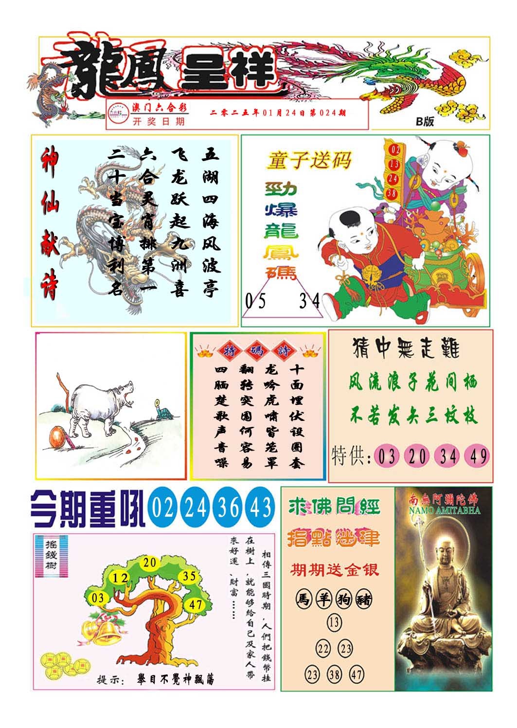 2025024期龙凤呈祥B