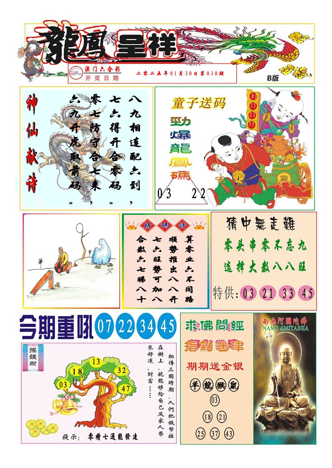 2025030期龙凤呈祥B