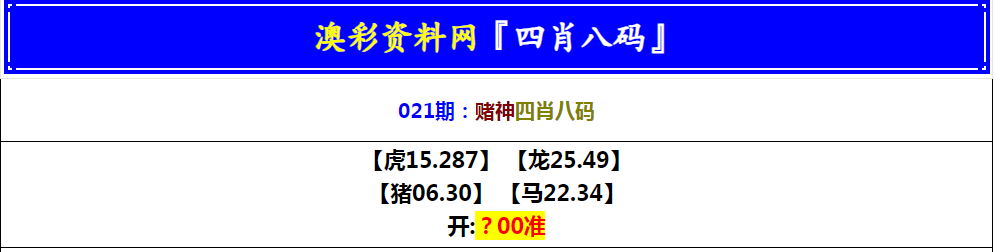 2025021期赌神四肖八码