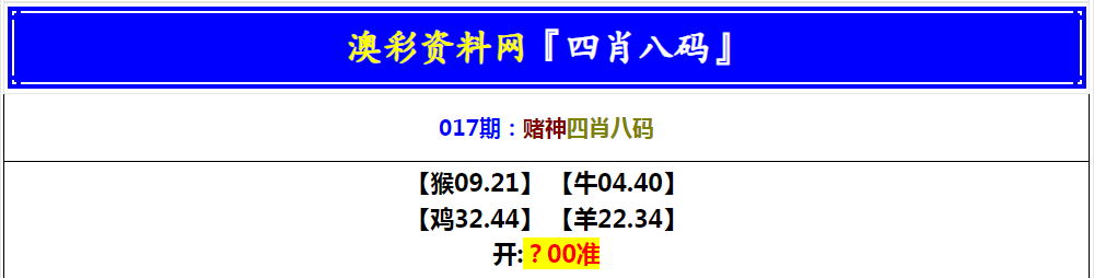 2025017期赌神四肖八码