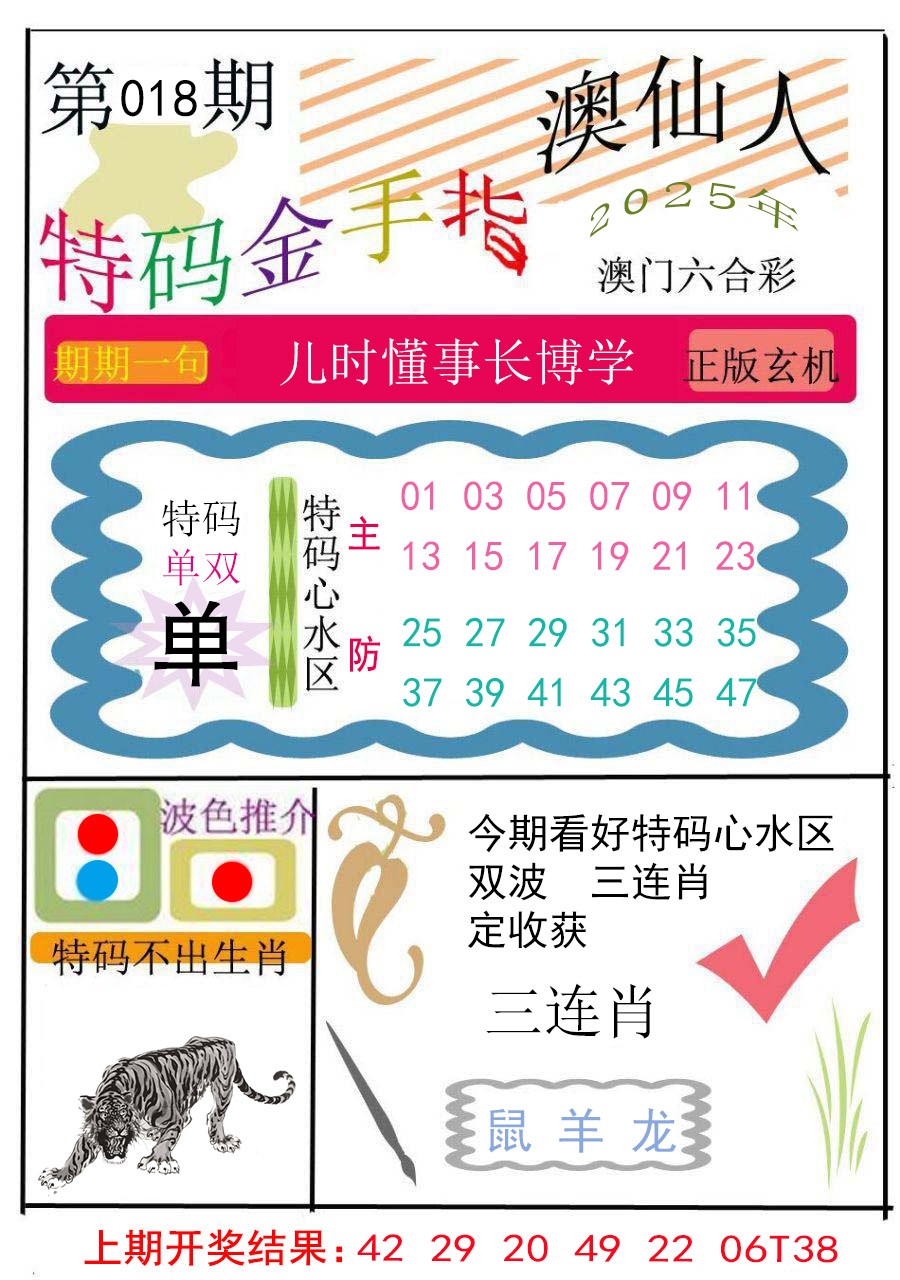 2025018期特码金手指