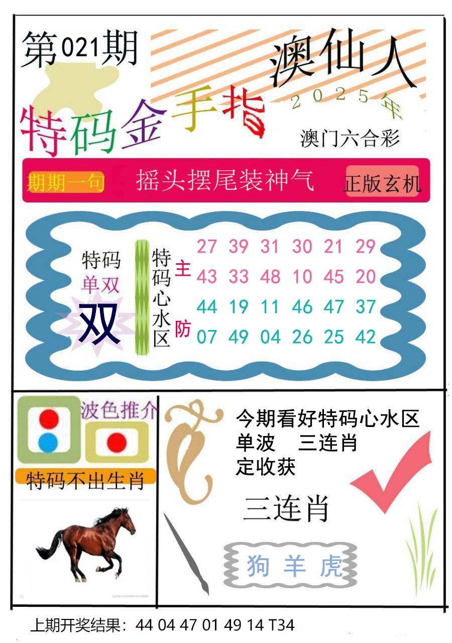 2025021期特码金手指