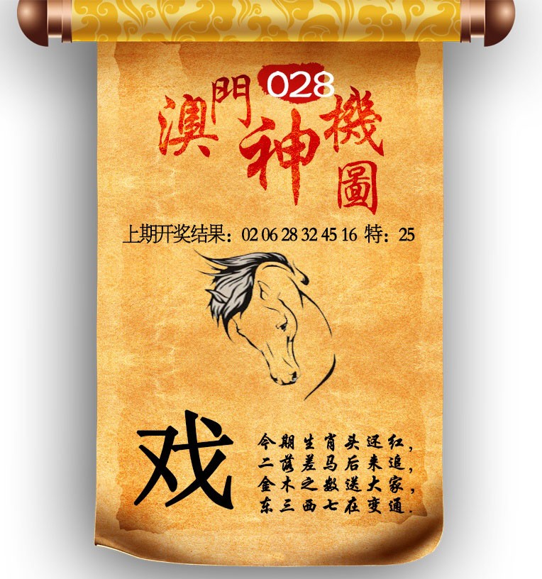 2025028期澳门神机图