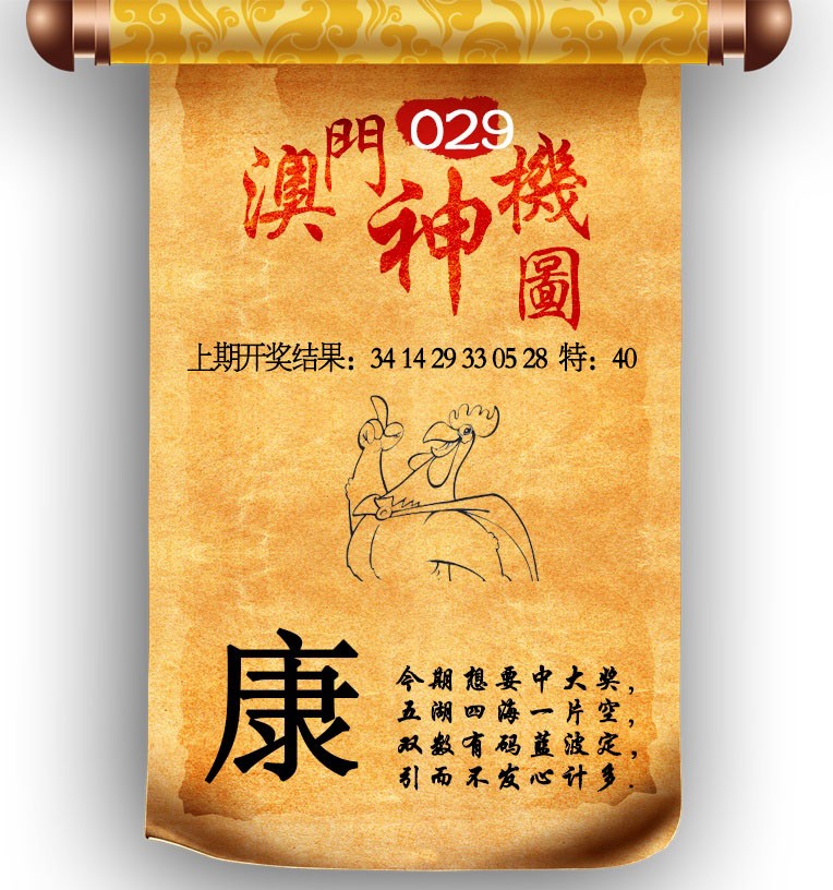 2025029期澳门神机图