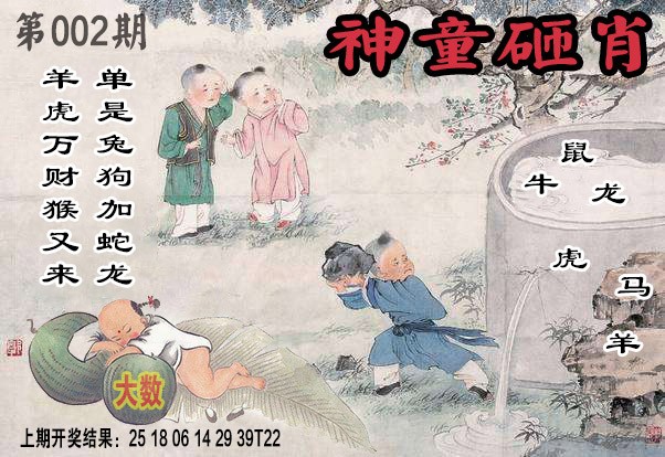2025002期神童砸肖