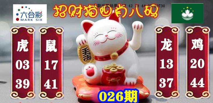 2025026期招财猫四肖八码