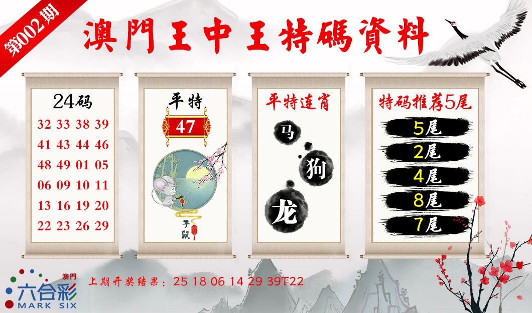 2025002期王中王特码料