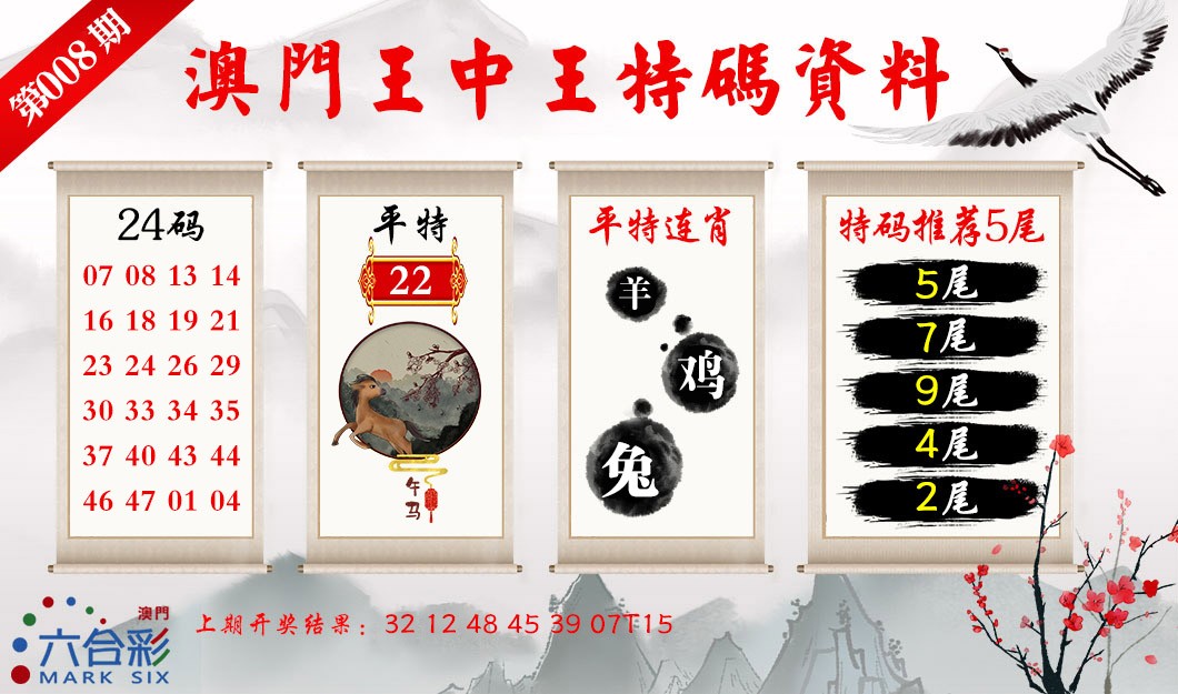 2025008期王中王特码料
