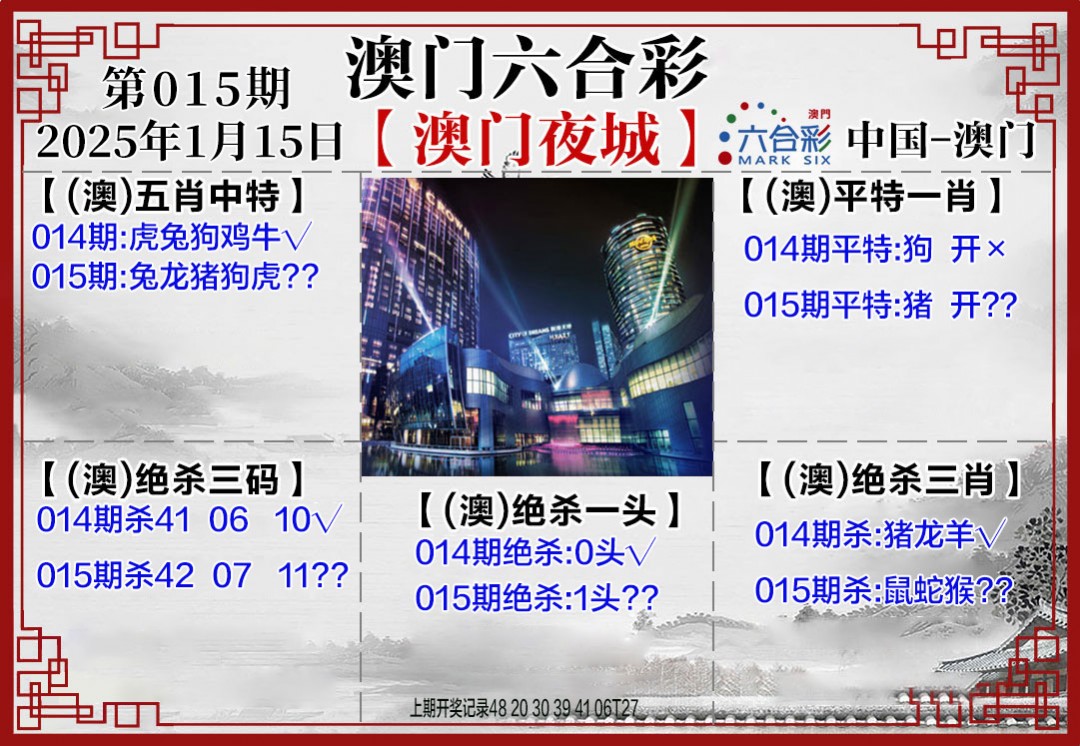 2025015期夜城图
