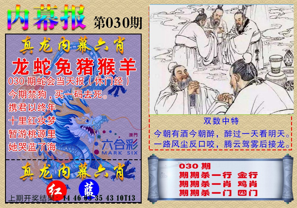 2025030期真龙内幕报