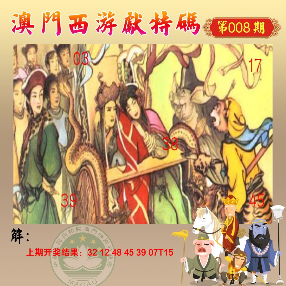2025008期西游献码