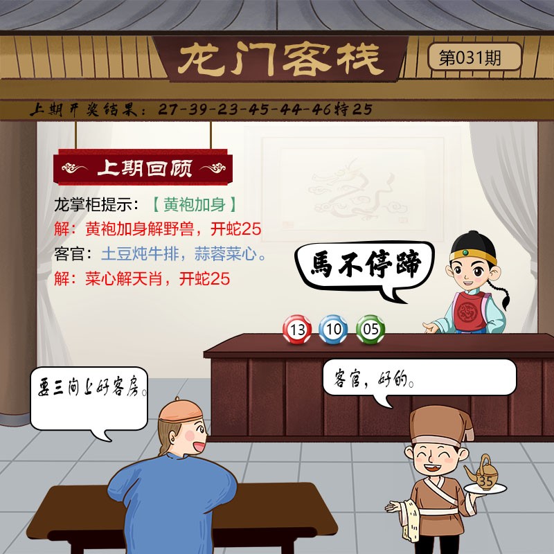 2025031期龙门客栈