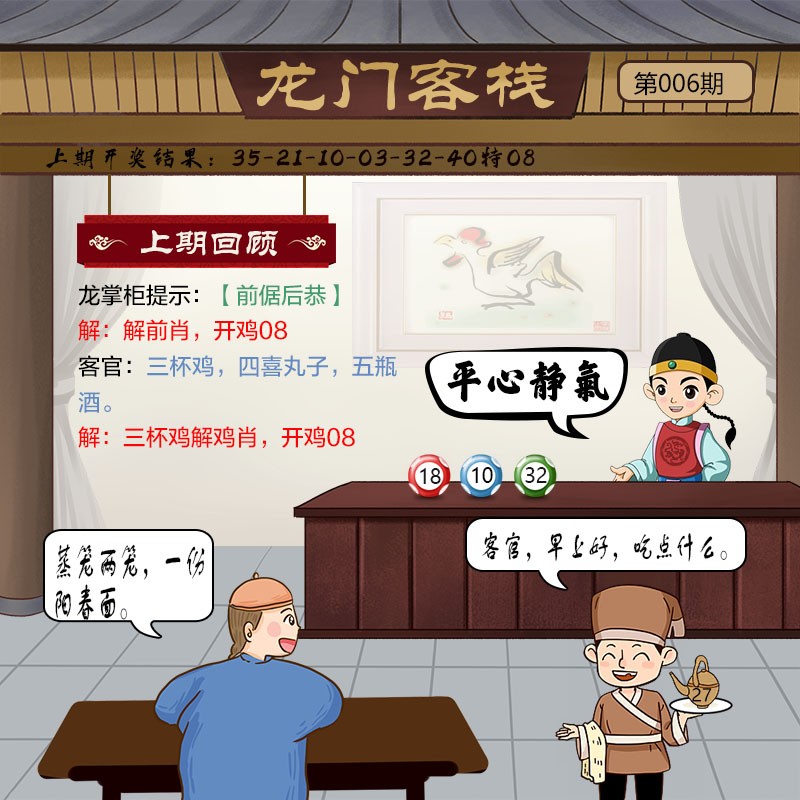 2025006期龙门客栈