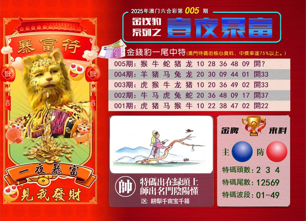 2025005期一夜暴富