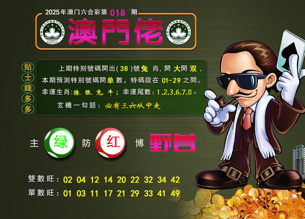 2025018期澳门佬