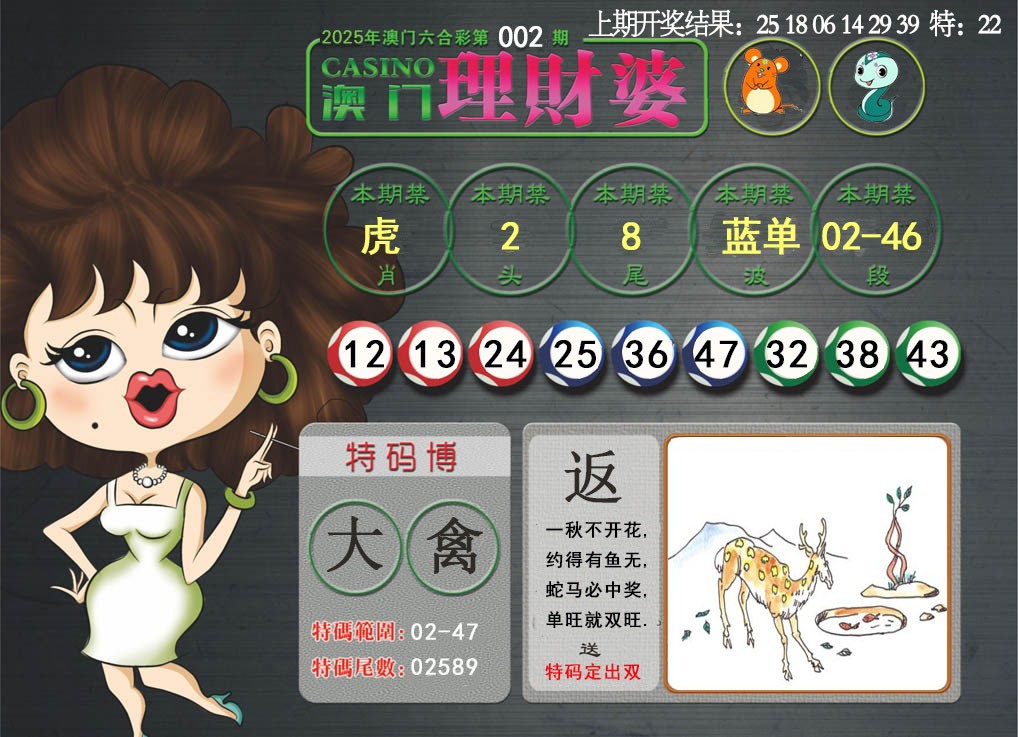 2025002期澳门理财婆