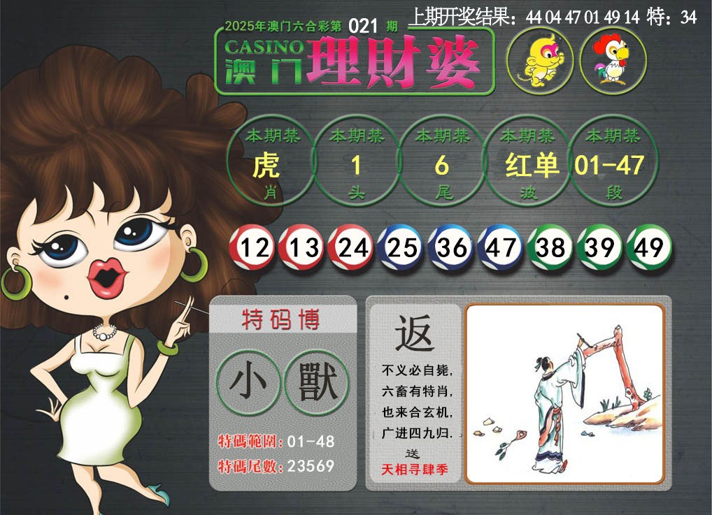 2025021期澳门理财婆