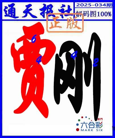 2025034期解码图
