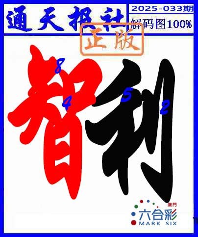 2025033期解码图