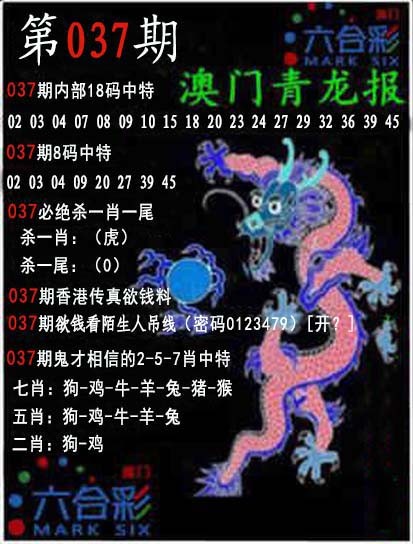 2025037期青龙报