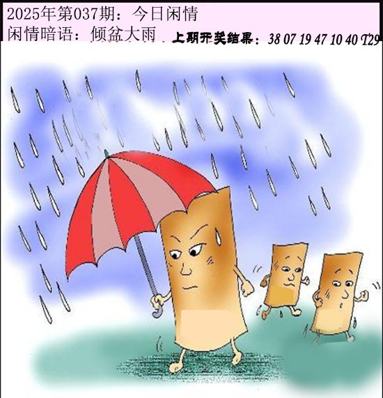 2025037期今日闲情