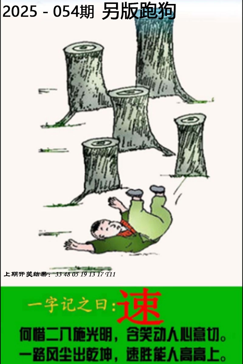 2025054期另版跑狗图