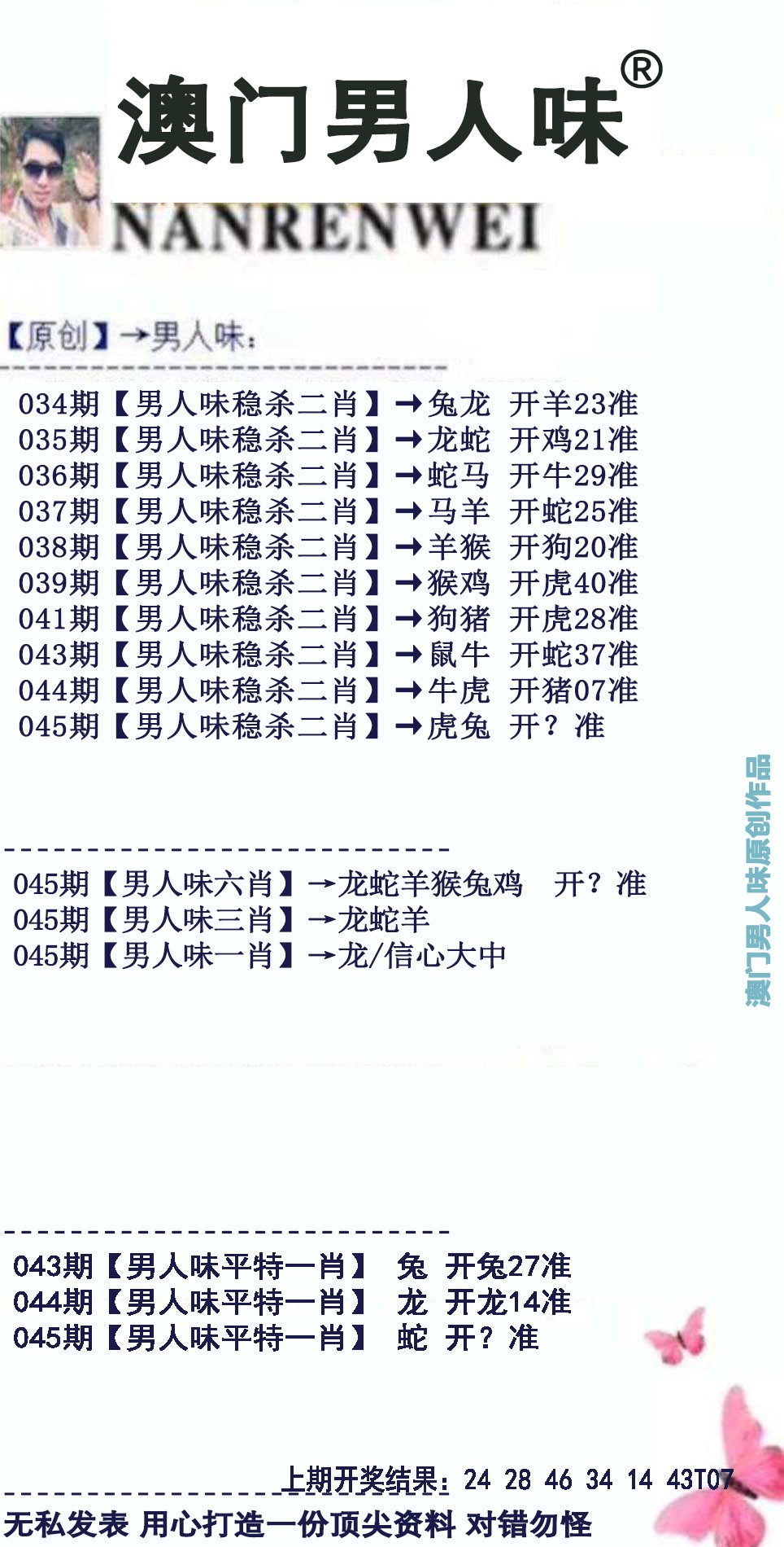 2025045期男人味