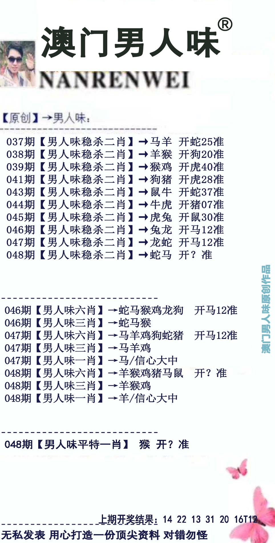 2025048期男人味