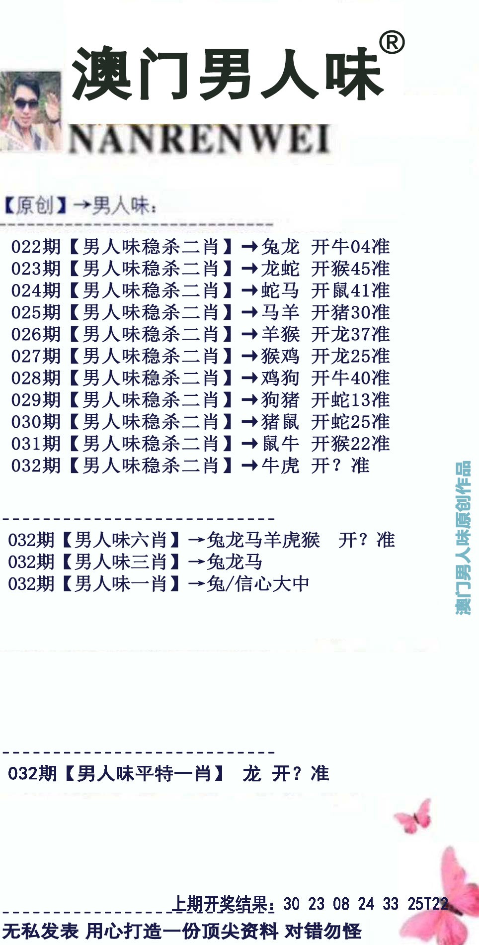 2025032期男人味