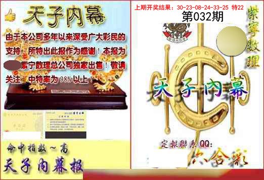 2025032期天子内幕报B