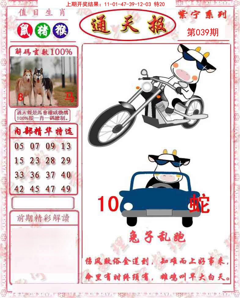 2025039期救通报