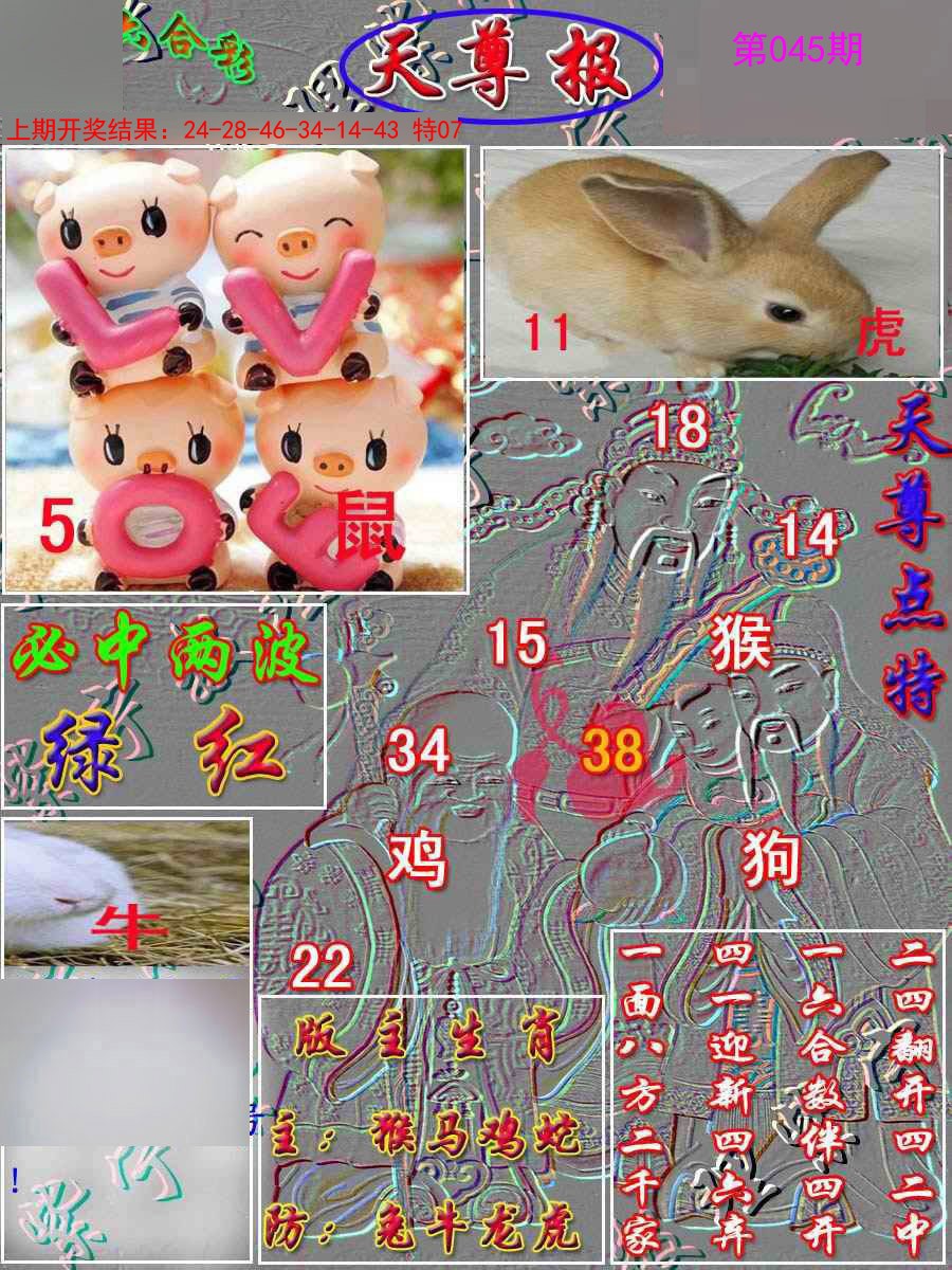 2025045期天尊报