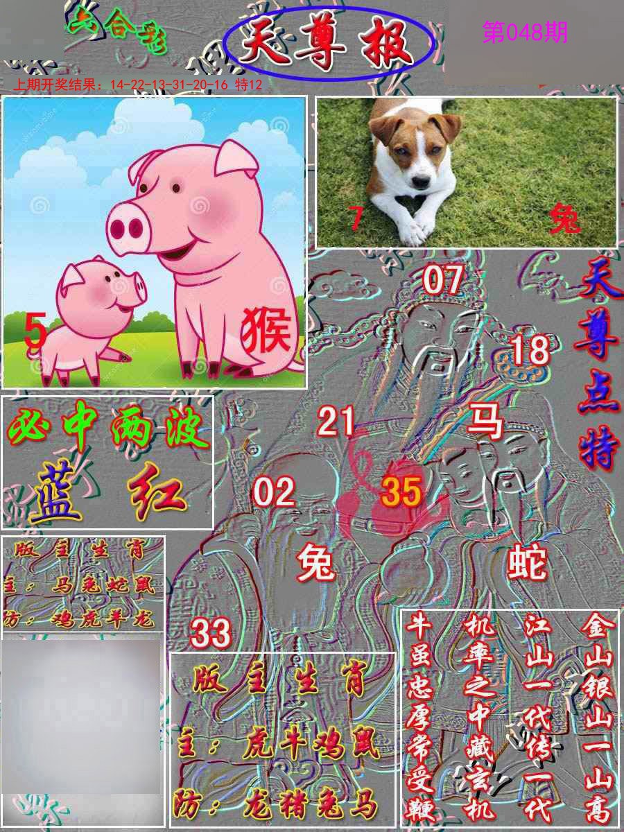 2025048期天尊报
