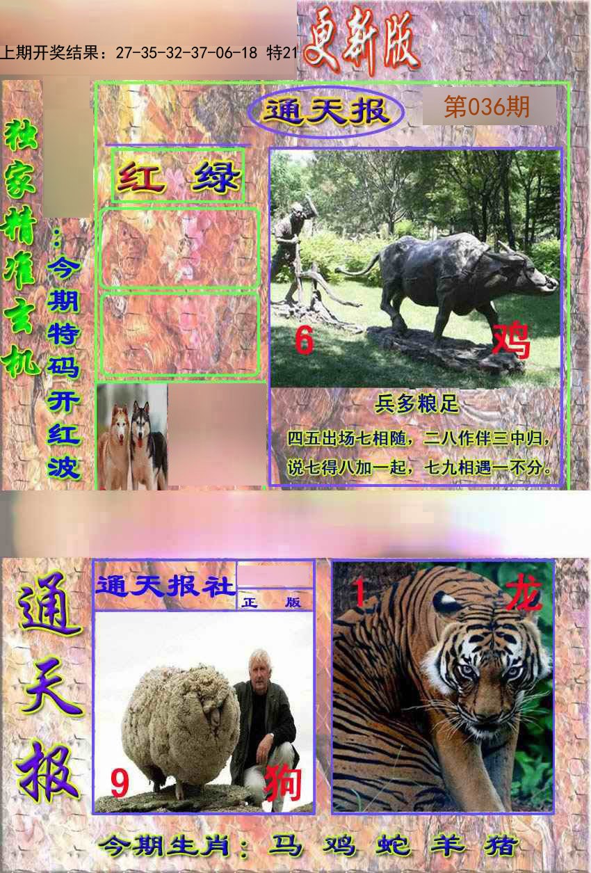 2025036期新通报