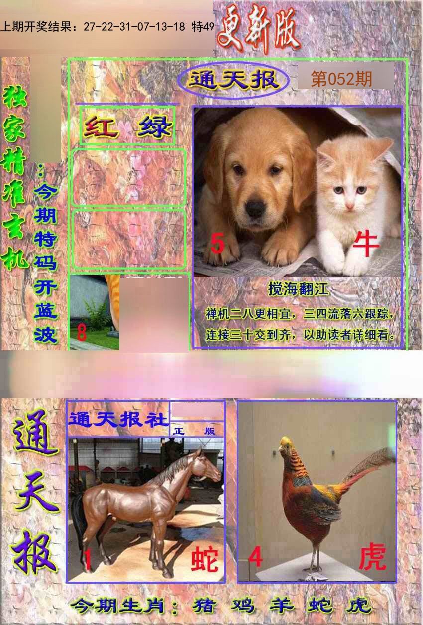 2025052期新通报