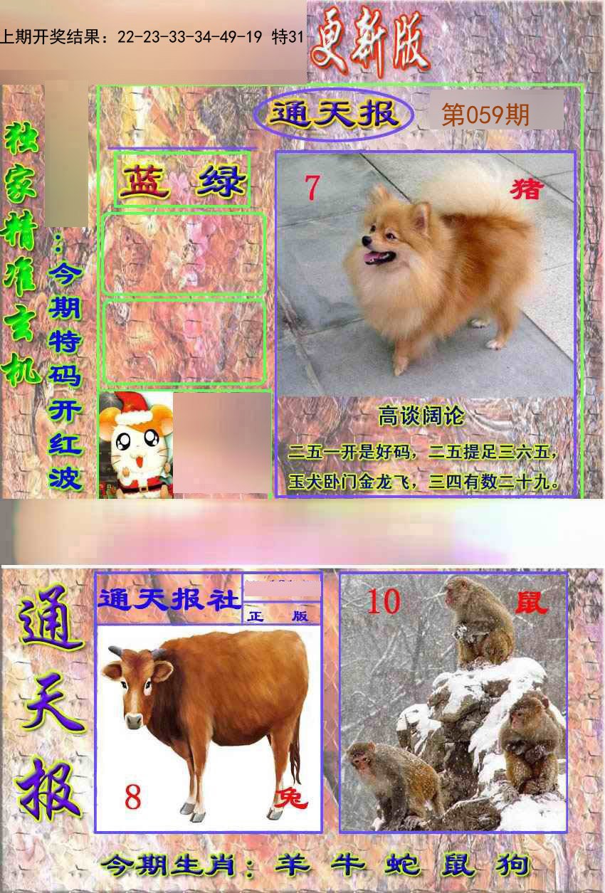 2025059期新通报