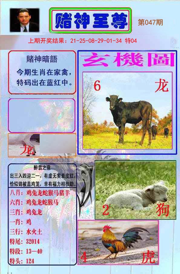 2025047期赌神至尊