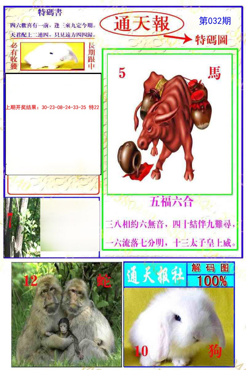 2025032期通天特解图