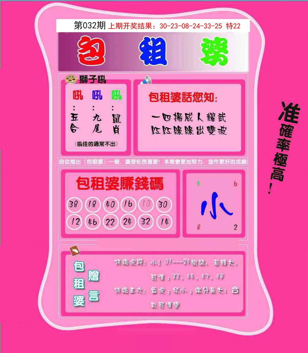 2025032期包租婆